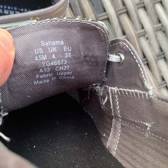 SPERRY TOP-SIDER Bahama Boat Shoe - Grey Multi Animal - Picture 8 of 15